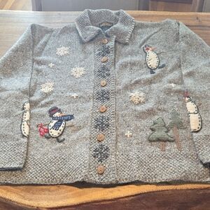Woolrich Snowman Sweater